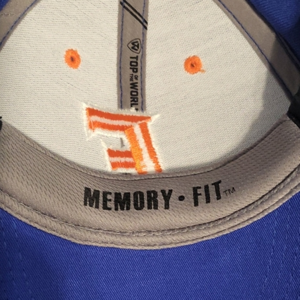 Florida Gators Baseball Cap  Size 7 7/8 Blue Stretch Fit Adult Top Of The World‎ - Picture 4 of 5
